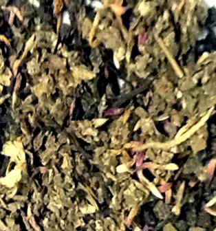 Assam, Red Raspberry Leaves, Elderberries Red Clover, Sage, Basil, and Nettles - HEALTHY MORNING TO OPEN TO MORE JOY, BALANCE,                                                                                                                           NURTURING, IMMUNE SUPPORT, ANTIBACTERIAL, MENTALLY STIMULATING, ANTIOXIDANTS, BOOST METABOLISM, VITAMINS, MINERALS, TONIC    