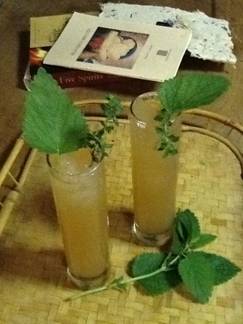 Iced Spicy Ginger Mint